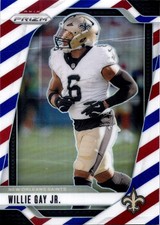 2024 Panini Prizm Willie Gay Jr. #208 Red White & Blue Prizm New Orleans Saints