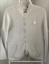 The Greenbrier Resort Embroidered Logo Full Zip Women’s Size Med Sweater