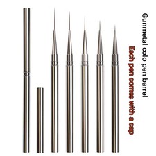 1Pcs Nail Art Brushes French Nail Liner Pens 10/12/23mm Ultra-fine Long Wire