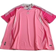 Adidas Men's NTS Radio Crew Neck 34 Sleeve Casual Tops Casual - Pink - Size XXL