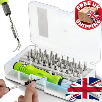 Mini 32 in 1 Präzisions-Schraubendreher-Set mit magnetischen Bits