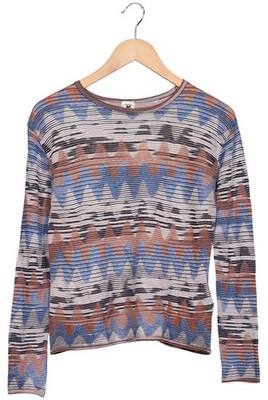 M MISSONI Pullover Damen Strickpullover Strick Oberteil Gr. M Wolle ... #ytrmx7a