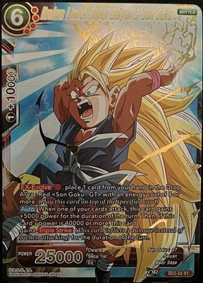 Broken Limits Super Saiyan 3 Son Goku - Cross Worlds (SD2-02)