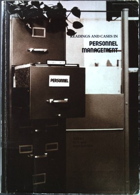 Readings and Cases in Personnel Management Byars, Lloyd L., Leslie W. Rue and No