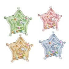 Rotating Bird Chew Wheel with Noise Maker Polypropylene Parrots Enrichment Toy