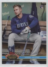 2021 Topps Stadium Club Chrome 1991 Design Variation SP Jarred Kelenic #396 08h7