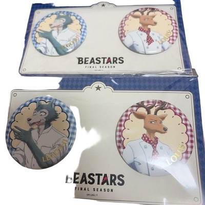 Beastars Final Season Marion Crepe Can Badge Set of 2 New