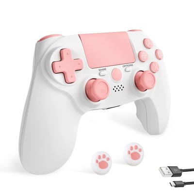 Controller wireless for ps4,Compatible with PS4/Slim/Pro/PC/IOS，With USB-C Ca...