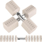 Adjustable Dumbbell Set 30.8LB with Six Weight Levels for Home Gym Workout Men