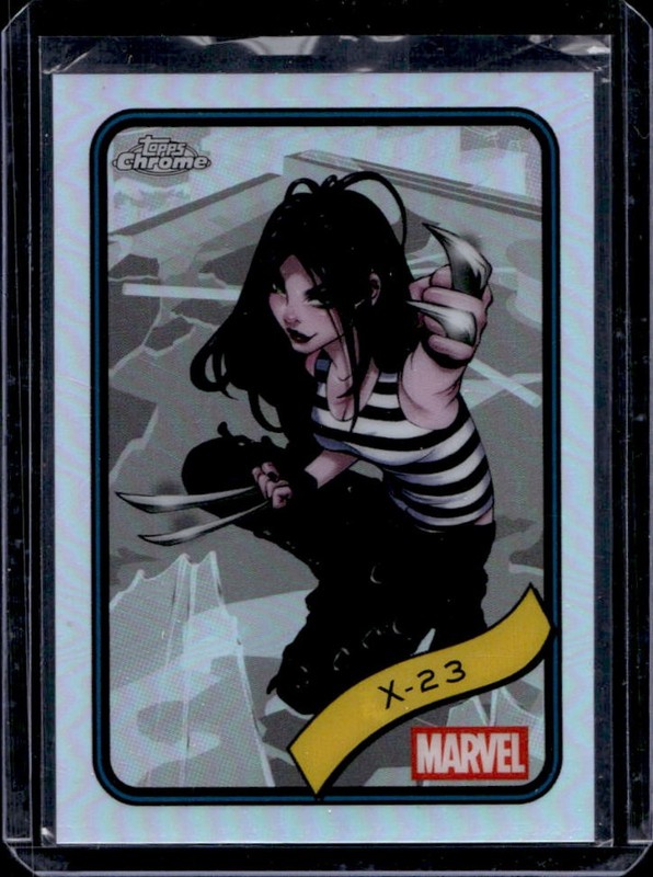 2025 Topps Chrome Marvel X-23 Refractor #122