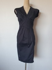 (NWOT) black DAVID LAWRENCE cotton dresss - size 6 - RRP $259