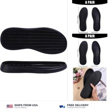 CHGCRAFT Shoe Replacement Rubber Soles for DIY Shoes 1 Pair Rubber Full Out S...