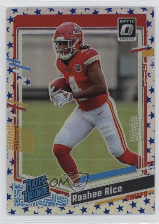 2023 Panini Donruss Optic Rated Stars Prizm Rashee Rice #257 Rookie RC 0jm6