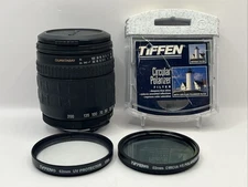 Quantaray AF 28-200mm 1:3.8-5.6 Aspherical XR IF Lens For Nikon F mount + TIFFEN