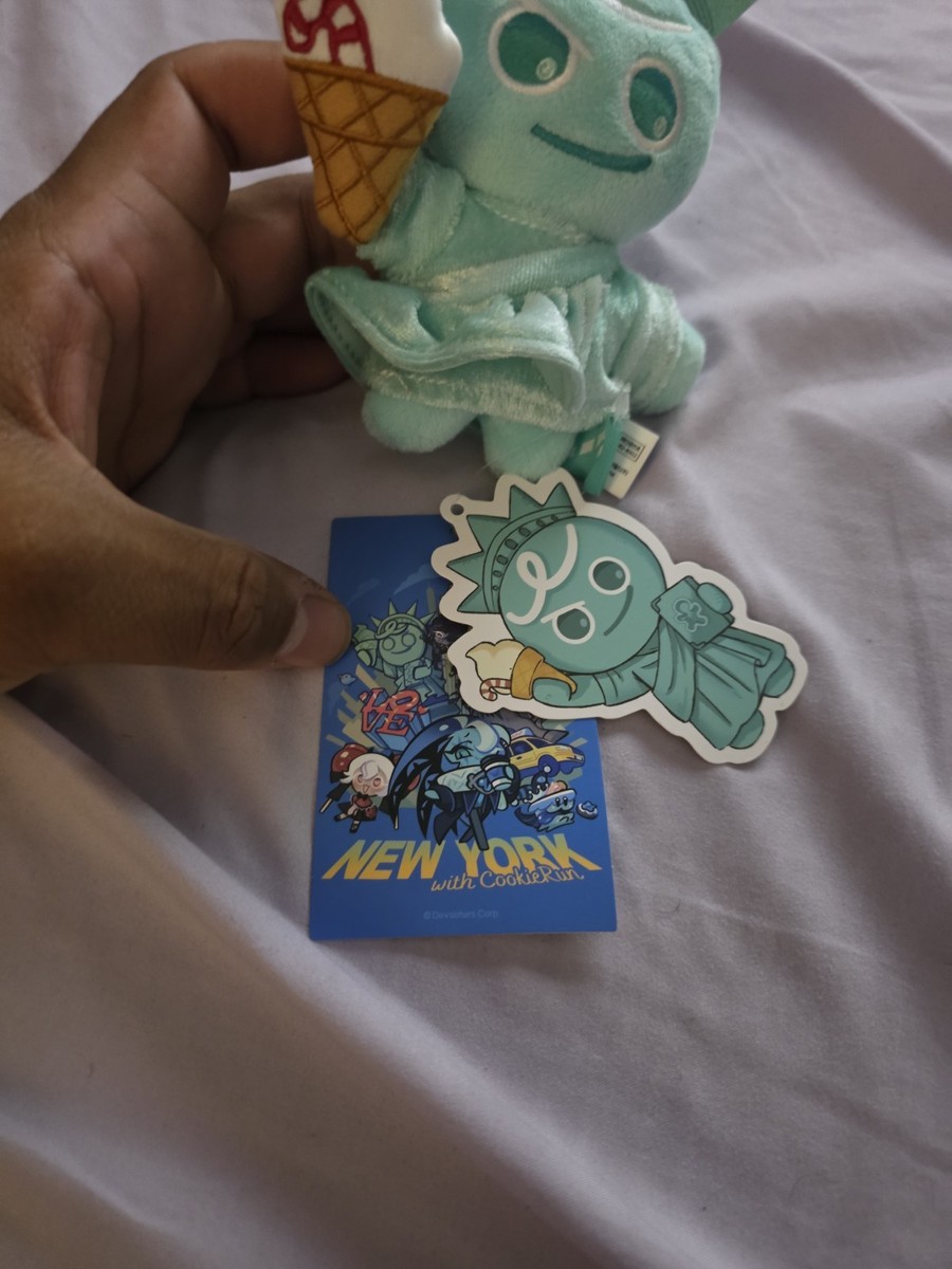 Cookie Run NYC Exclusive Statue of GingerBrave Keychain Limited