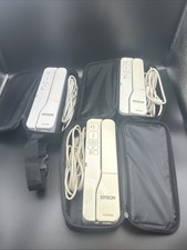 Lot Of 3 Epson ELPDC06 /Document Camera Includes USB And Case