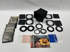 AMBICO BELLOWS LENS SHADE W/4 FILTERS ADAPTORS