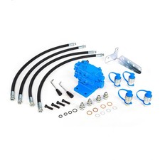 Kit Distributore Ausiliario 3 Leva Compatibile per Trattore Ford 5000 5600 6000