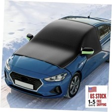 Car Windshield Cover for Ice and Snow, Large Magnetic Windshield Snow Cover