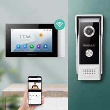HOMSECUR WIFI Video Door Phone Intercom Doorbell Call Transfer Motion Detection