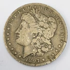1897 O New Orleans Mint Morgan Dollar $1 Old US 90% Silver Coin