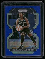 Jocelyn Willoughby 043/149 2022-23 Panini Prizm WNBA Blue New York Liberty #99