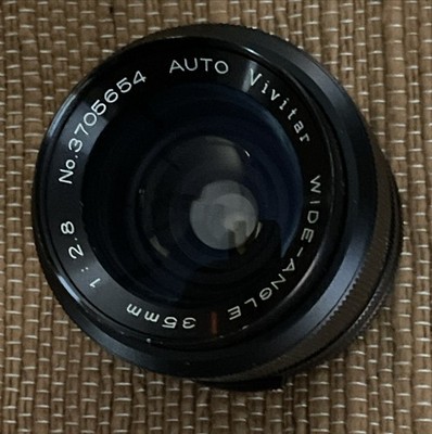 Vivitar Wide Angle Lens 35mm 1: 2.8