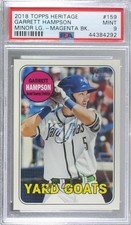 2018 Heritage Minor League Edition Magenta Back Garrett Hampson PSA 9 MINT 8d2