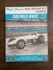 1962 INDIANAPOLIS 500 YEARBOOK BY FLOYD CLYMER (25) BOOK LOT RODGER WARD WINNER  — photo 1