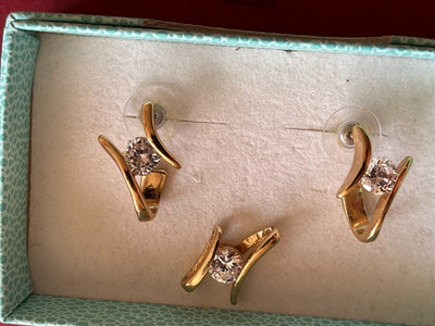 Pierre lang Schmuckset, edel und elegant, ohne Gebrauchsspuren