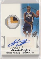 2006-07 Topps Big Game Picture Perfect 76/99 Shawne Williams Patch Auto 0c6