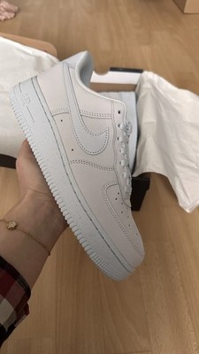 Nike WMNS AIR FORCE 1 '07 PRM Pastell Blau Beige Damen Sneaker EU 38,5 Neu