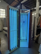 24T 100 watt  *FAST TAN* Pine Stand Sunbed tan mess for del£ most of uk