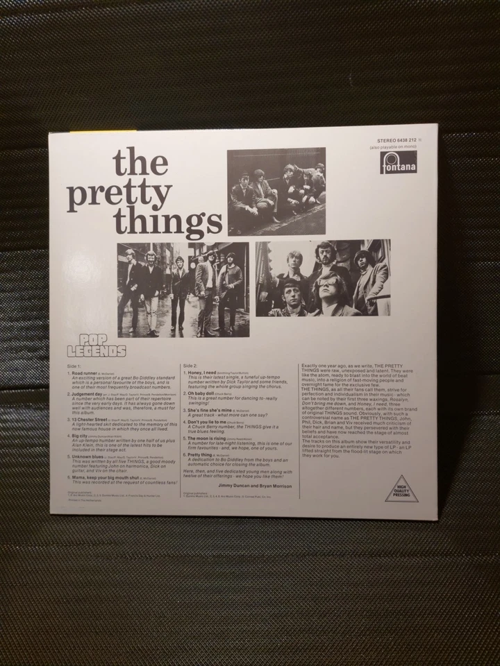 UNUSED the pretty things / SAME , EMOTIONS NL 1978 SLEEVE =NM- VINYL =M - Bild 3 von 4