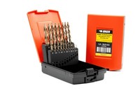 Baer Spiralbohrer Set Hsse-Co5 1-10 Mm | 19-Tlg. Turbo Centrix | Metallbohrer