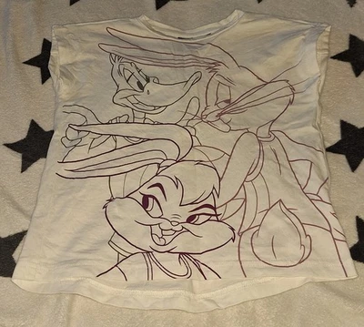 Space Jam T-Shirt Größe 116 von Hummel,  zweimal getragen  - Bild 1 von 4