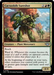 Cactusfolk Sureshot #199/469 Outlaws of Thunder Junction MTG Uncommon