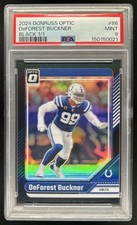 2024 Panini Donruss Optic DeForest Buckner Black #1/1 Colts PSA 9