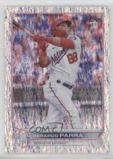 2022 Topps Series 1 Foilboard 167/390 Gerardo Parra #220 b4d