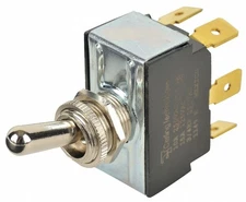 Carling Technologies Toggle Switch, Number of Connections: 6, Switch Function...