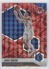 2020-21 Panini Mosaic Rookie Reactive Red Prizm Josh Green #230 09br