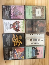 Lot Of 8 Various 60  s  70  s Cassette Tapes