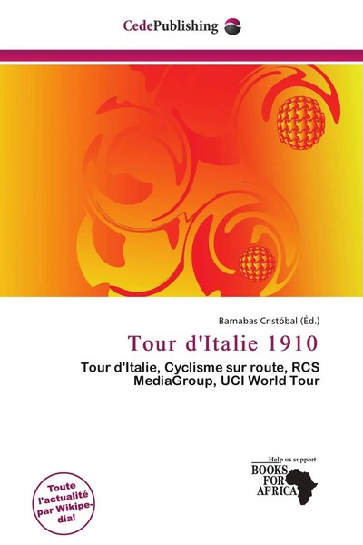 Barnabas CristóBal | Tour D'italie 1910 | Taschenbuch | FranzöSisch (2026)-image