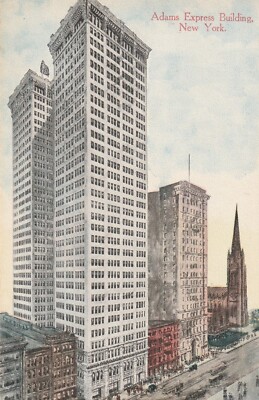 C1915 Adams Express Building, NY, NY. , Seventh Largest Bldg. 61 ...