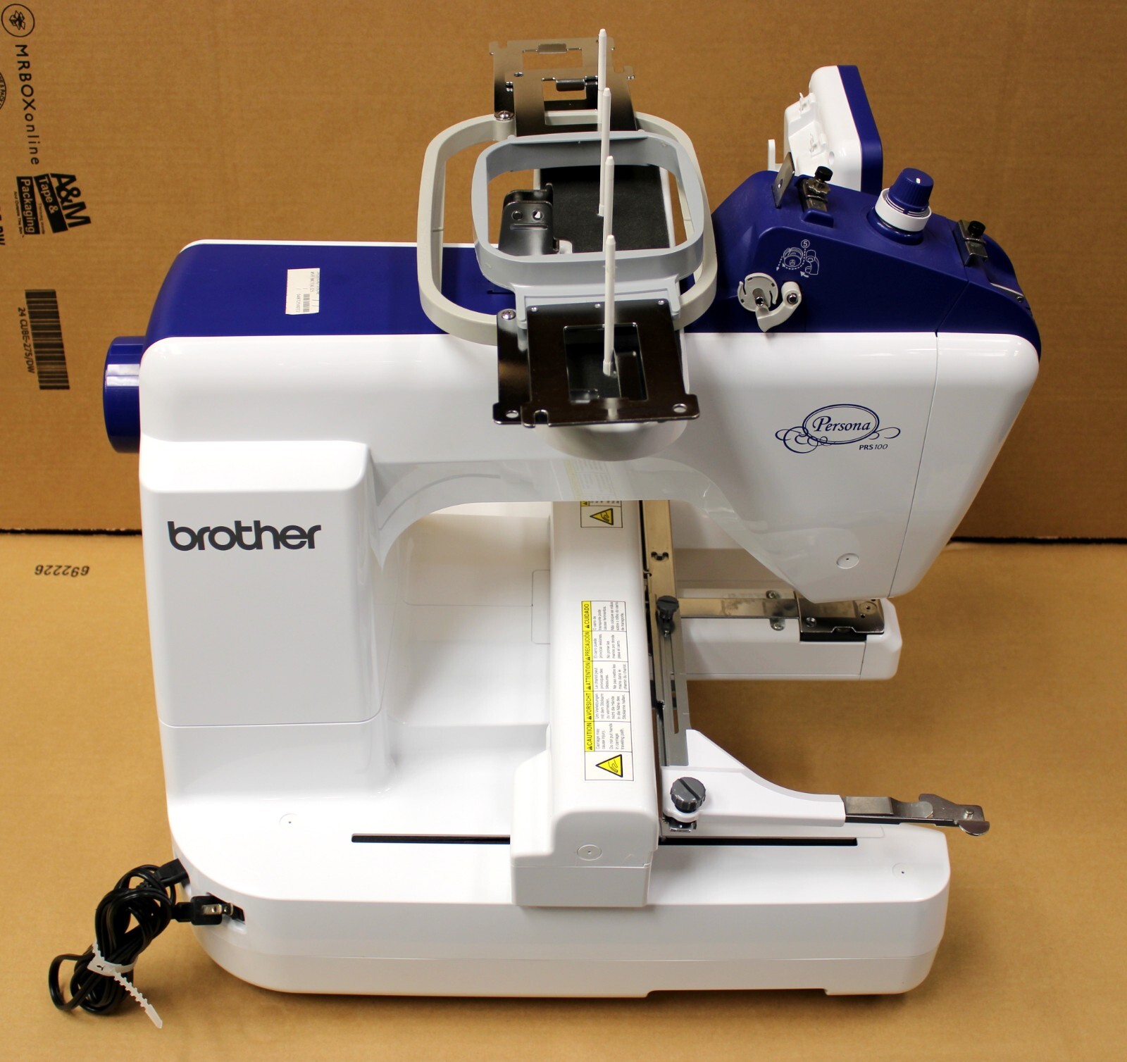 Brother Persona PRS100 SingleNeedle Embroidery Machine (Local Pickup