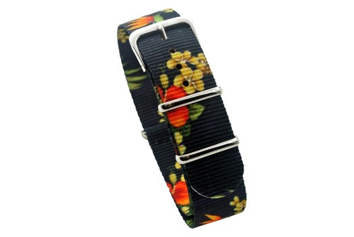 HNS Grafik Muster Druck Ballistische Nylon Modeuhr Ersatzband Band - Bild 73 von 146