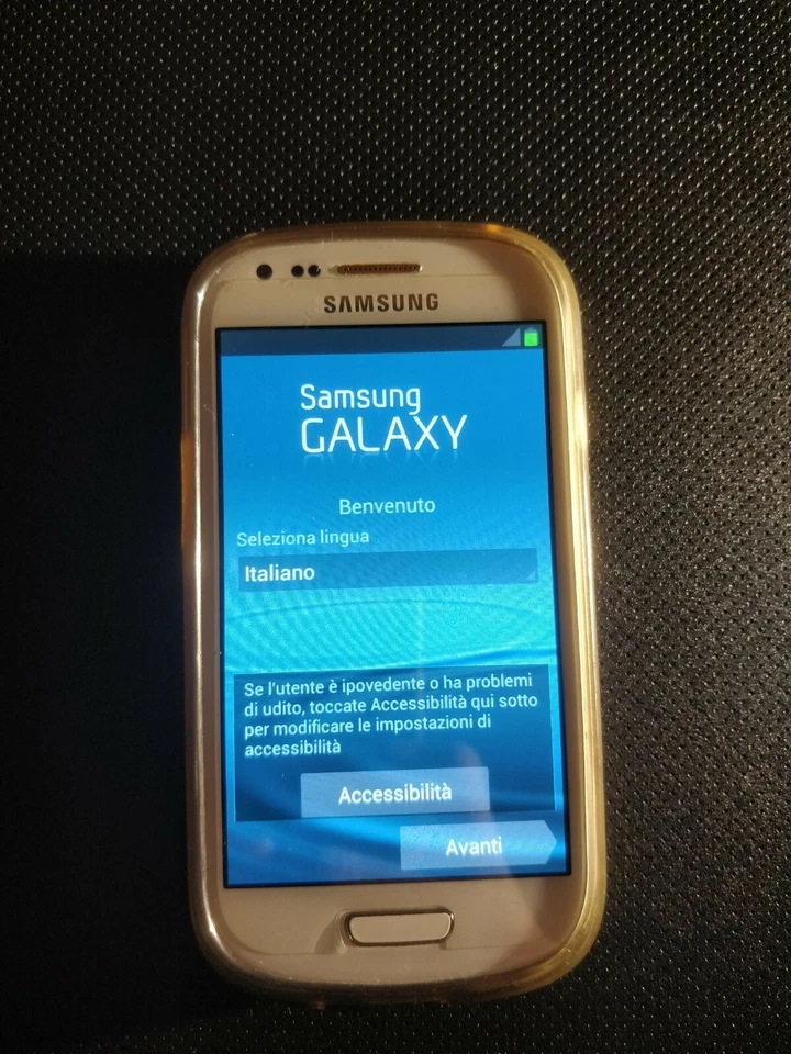 SAMSUNG GALAXY S3 MINI GT-I8190N BIANCO, foto 1 di 2