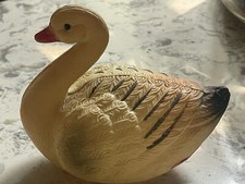 Duck Bird Celluloid Vintage Rattle Japan Rare Find
