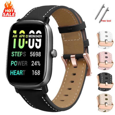 Leder Armband Für Huami Amazfit GTS 4/3/2 Mini GTS 3 2E Bip 3 U/S/Lite Pop Pro