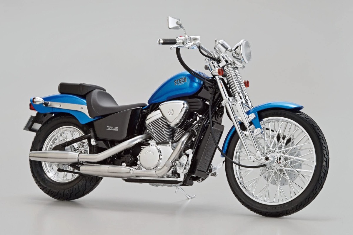 ストーカー('79ソ連) 未開封 廃盤 AOSHIMA 1/12 The Bike No.19 Honda NC37 STEED VLS 1998 Model